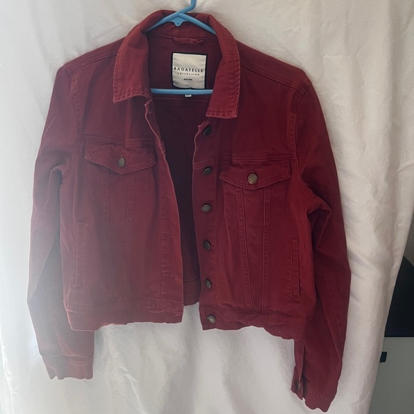 Bagatelle Collection Vibrant Red Jacket - Picture 2 of 11